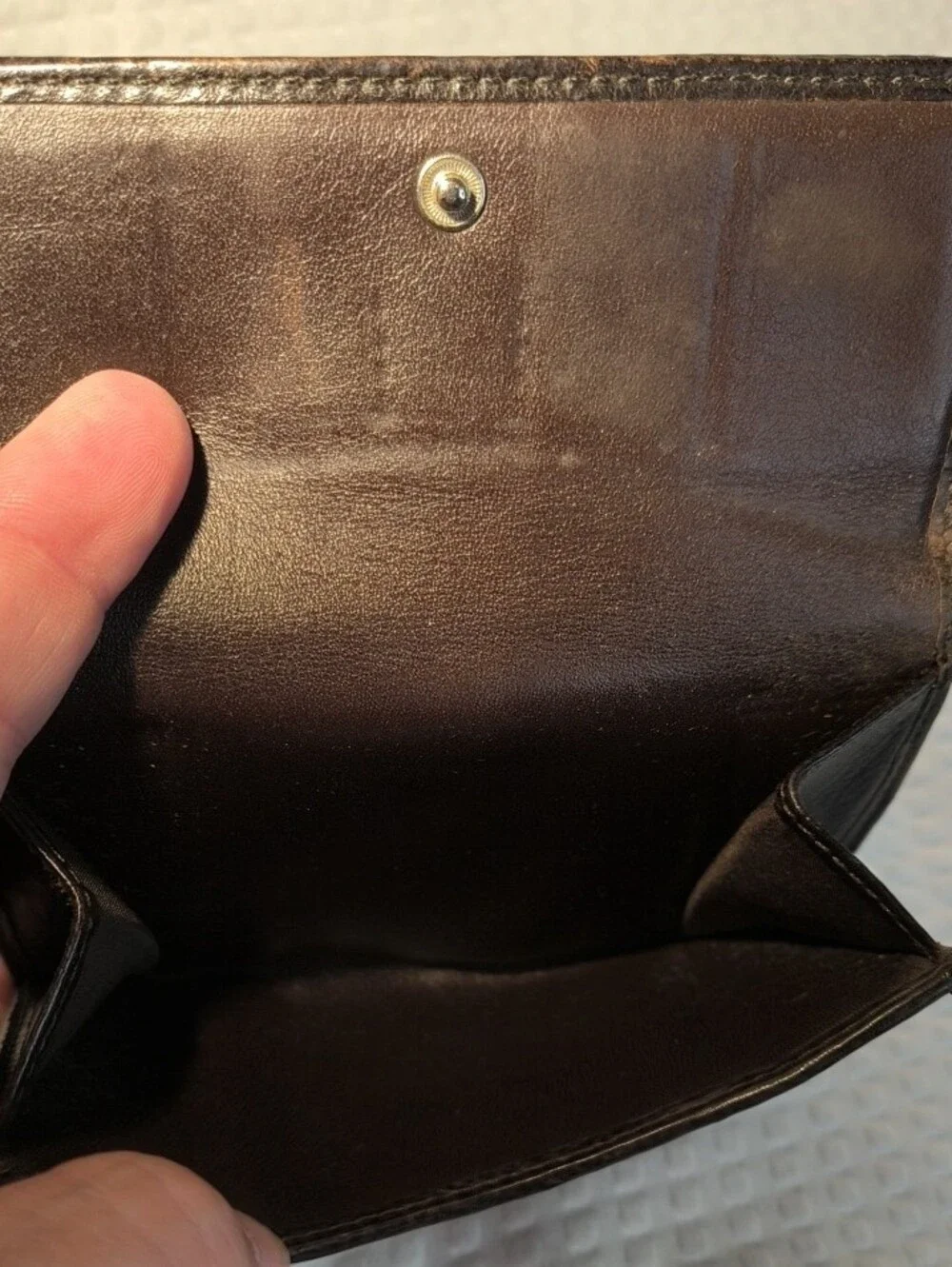 Coach signature wallet
